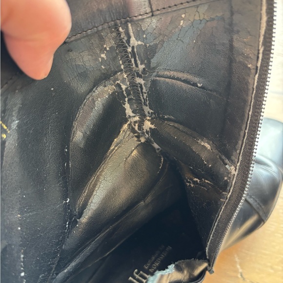 Amalfi Black Heeled Ankle Boots - Picture 6 of 7